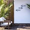 Americanflat Three Metal Fish Wall Décor Set - 3x9.5 Fish as Outdoor Metal Wall Art Decorations - Modern Style Wall Hanging Décor for Patio, Garden - Metal Indoor Wall Art